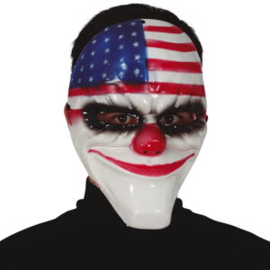 Amerikansk Clown Mask 1