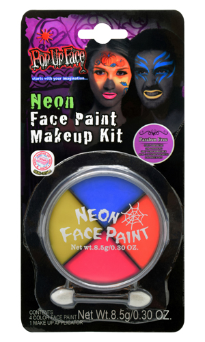 Ansiktsfärg Neon - kit 1