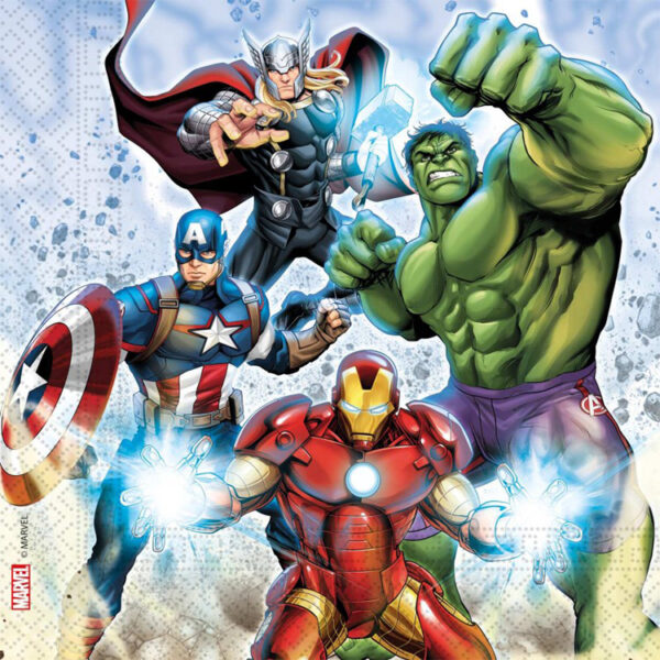 Avengers Infinity Stones Servetter 20-pack 1