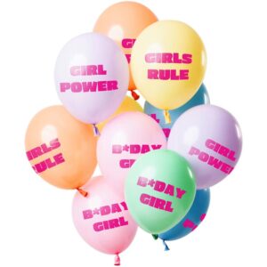 Ballonger Birthday Girl/Girl Power 12-pack 1