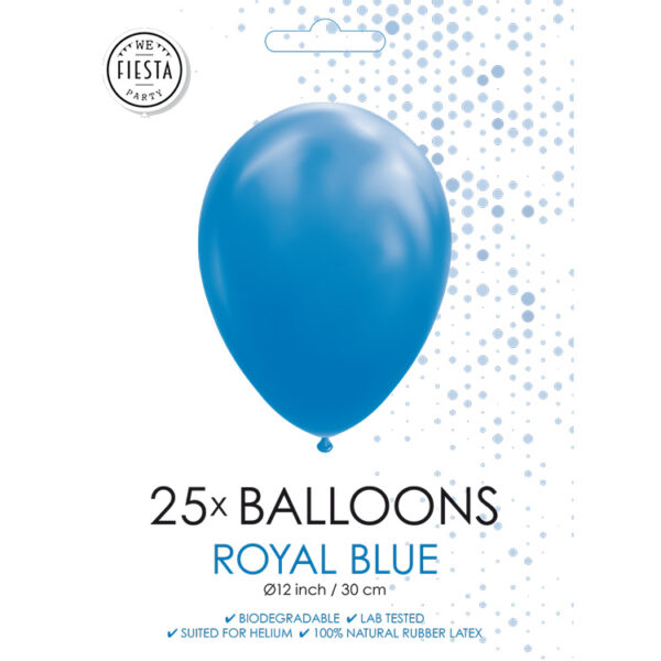 Ballonger Blå 30 cm 25-pack 3