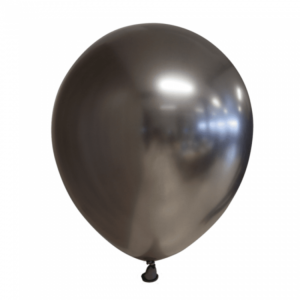 Ballonger Chrome Grå 10-pack 1