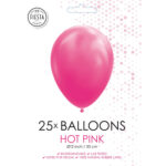 Ballonger Hot Pink 30 cm 25-pack 3