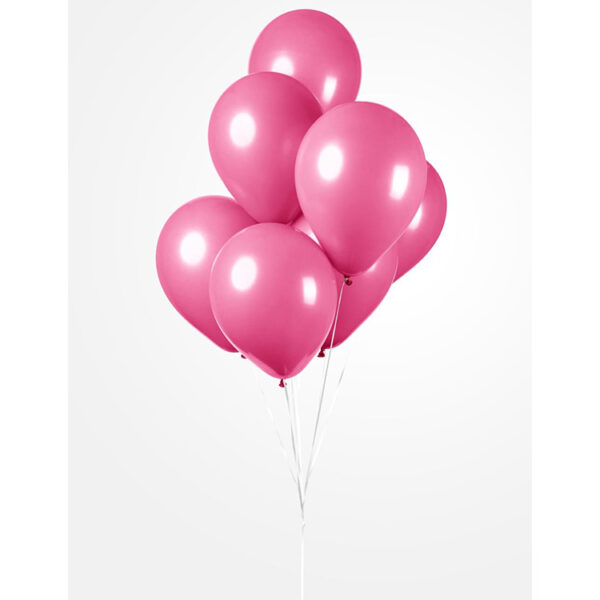 Ballonger Hot pink 30cm 10-pack 2