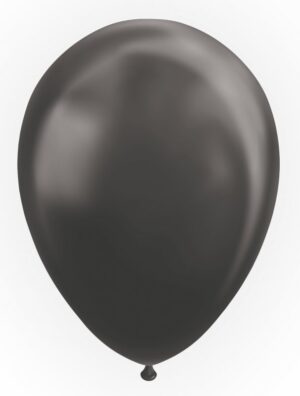 Ballonger metallic svarta 1