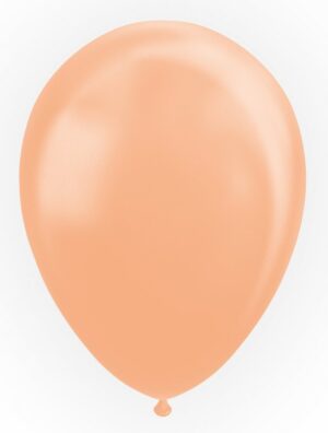 Ballonger pärlemor persika 1