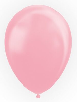 Ballonger pärlemor rosa 1