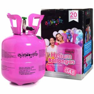 Ballonggas / heliumtub liten - för 20st ballonger 1