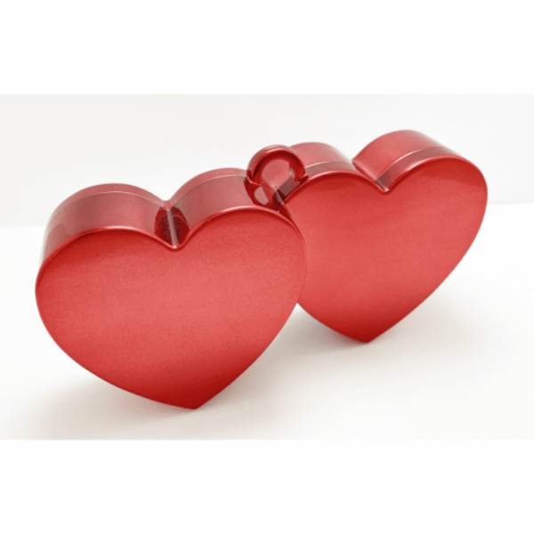 Ballongvikt hjärtan - röda 1