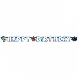 Banderoll Angry Birds Happy Birthday 178 cm 1
