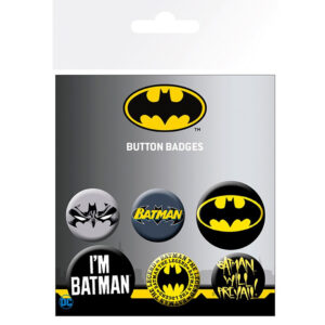 Batman Badges Knappar 6-pack 1
