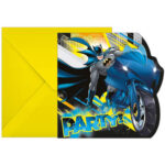 Batman Rogue Rage Inbjudningskort 6-pack 2
