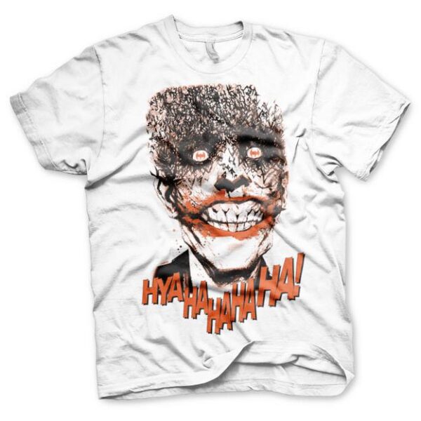 Batman The Joker - HyaHaHaHa T-Shirt Vit 1