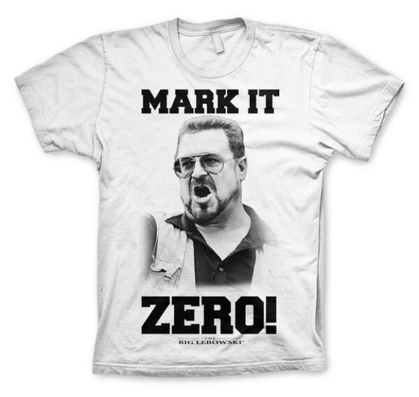 Big Lebowski Mark It Zero T-Shirt 1