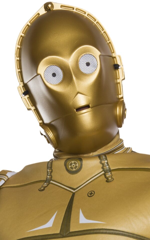 C-3PO Star Wars Maskeraddräkt Vuxen 2