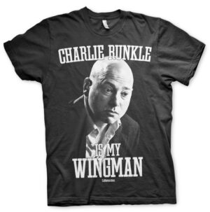Charlie Runkle Is My Wingman T-Shirt (Svart) 1