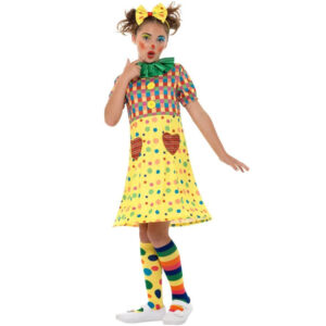 Clown Klänning Maskeraddräkt Barn 1