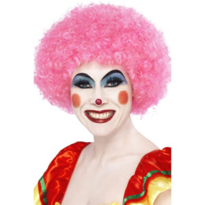 Clown Peruk Rosa 1