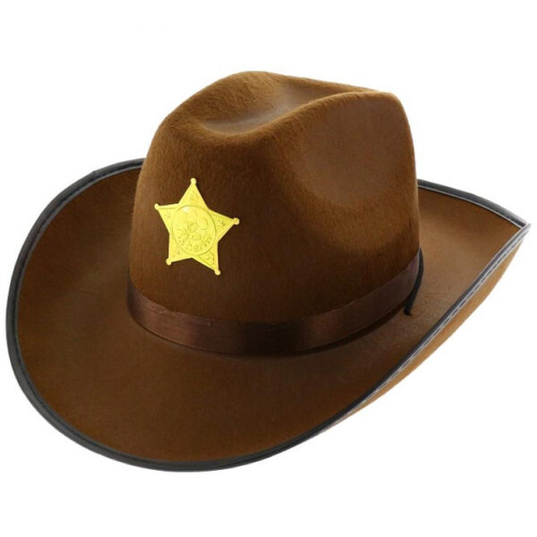 Cowboy Hatt Brun 2