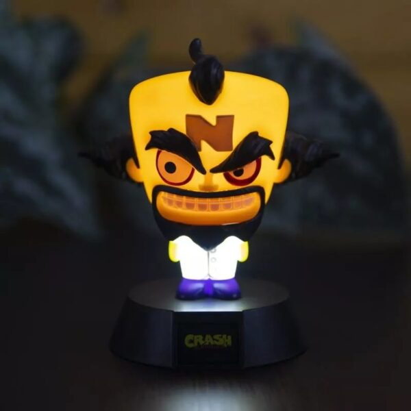 Crash Bandicoot Doctor Neo Cortex 3D Lampa 1