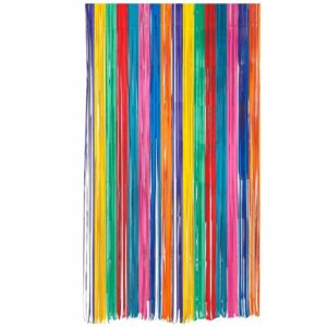 Dörrdraperi Folie Color Pop Flerfärgad 200 x 100 cm 1