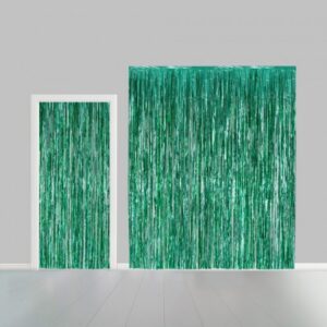 Dörrdraperi folie grön 240 x 100 cm 1