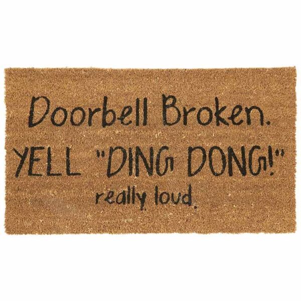 Dörrmatta Doorbell Broken 1
