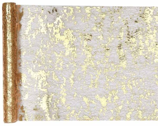 Duk (löpare) elegant guld, 28x500 cm 1