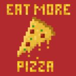 Eat More Pizza T-shirt 2
