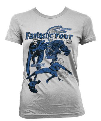 Fantastic Four Dammodell T-Shirt 1