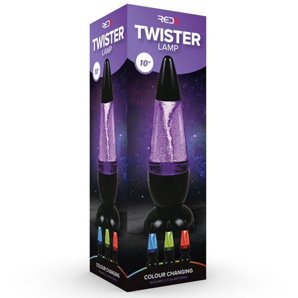 Färgskiftande Twisterlampa (batteri) 3