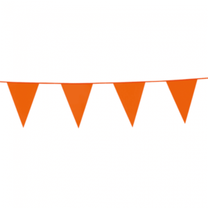 Flaggbanderoll orange - flera storlekar 1