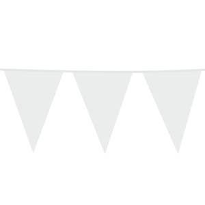 Flaggbanderoll vit - flera storlekar 1