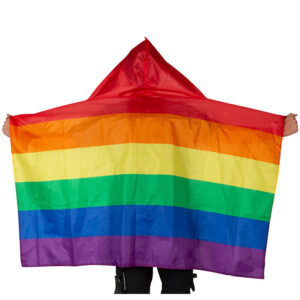 Flaggcape Pride Regnbåge 1