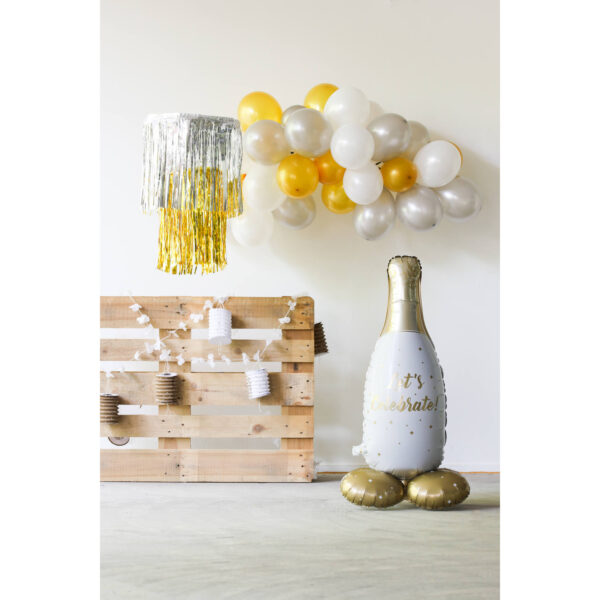 Folieballong stående champagneflaska 86 cm 2