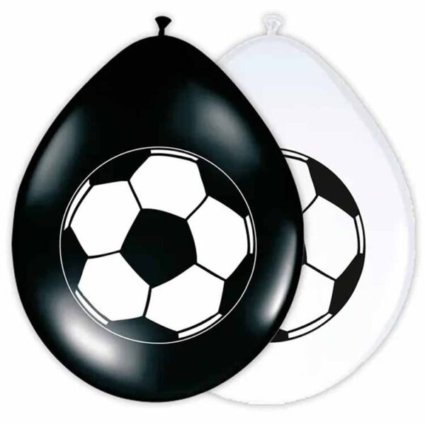 Fotbollsballonger 30 cm 8-pack 1