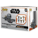 Funko POP! Deluxe The Mandalorian Rides In N-1 Starfighter R5-D4 2