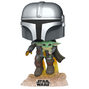 Funko POP! Star Wars The Mandalorian Flying With Jet 1