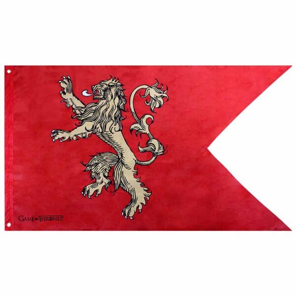 Game Of Thrones Flagga Lannister 1