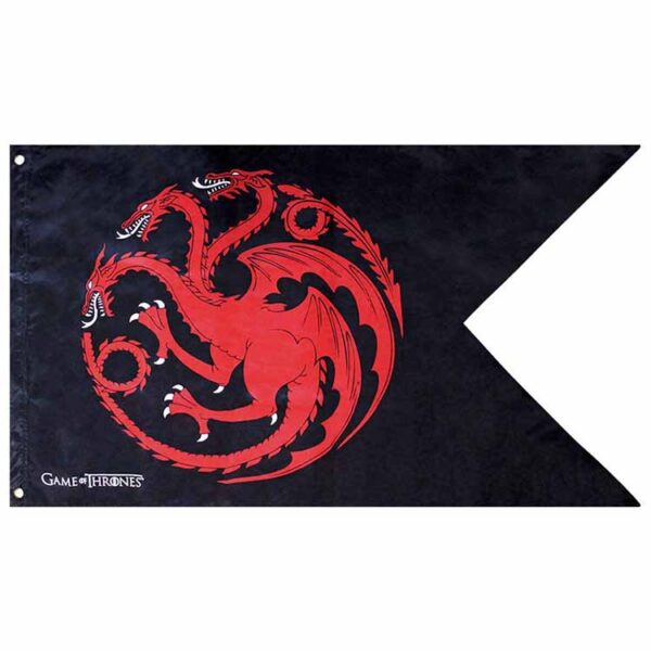 Game Of Thrones Flagga Targaryen 1