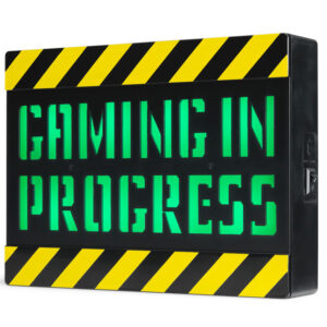 "Gaming In Progress" Lampa 1