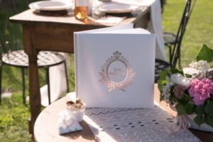 Gästbok till bröllop - Just Married 1