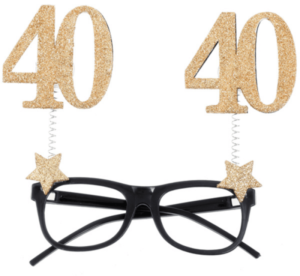 Glasögon 40 år 1