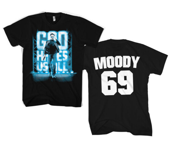 God Hates Us All - Moody 69 T-Shirt (Black) 1