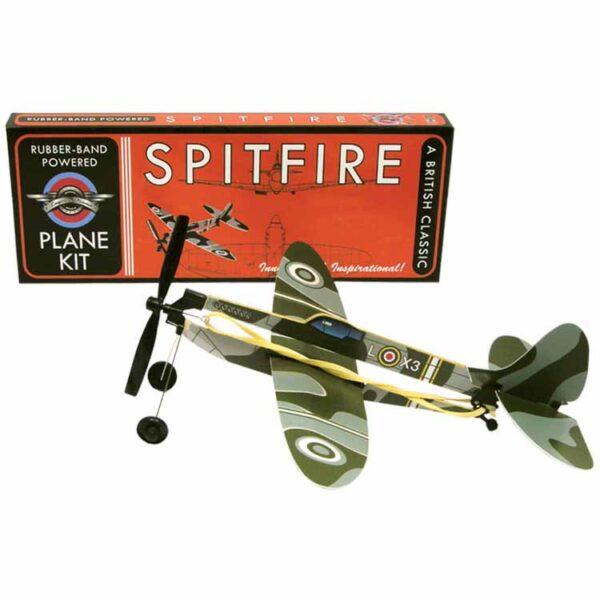 Gummiband Flygplan Spitfire 1