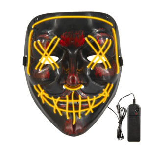 Halloween LED Mask Gul 1