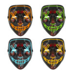 Halloween LED Mask Orange 3