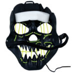 Halloweenmask Leende LED 4