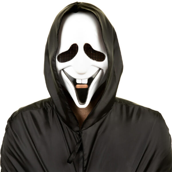 Halloweenmask Spöke 25,5x17cm 2