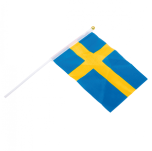 Handflaggor svenska flaggan 6-pack 1